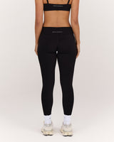 AIRE MID RISE FULL LENGTH LEGGINGS - BLACK