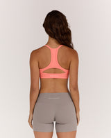 AIRE KEYHOLE RACER BACK BRA - BISQUE