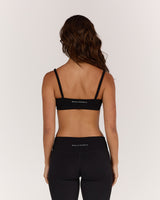 AIRE MICRO SCOOP BRA - BLACK