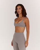 AIRE MICRO SCOOP BRA - DOVE