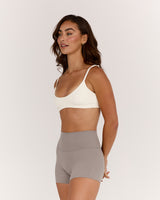 AIRE MICRO SCOOP BRA - VANILLA