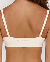 AIRE MICRO SCOOP BRA - VANILLA
