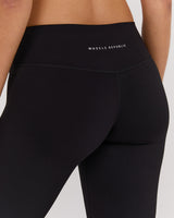 AIRE MID RISE FULL LENGTH LEGGINGS - BLACK
