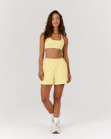 TERRY CASUAL SHORTS - DOUBLE BUTTER