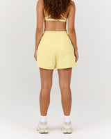 TERRY CASUAL SHORTS - DOUBLE BUTTER