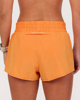 CONTRAST INBUILT RUN SHORTS 2" - AR SUNBURST
