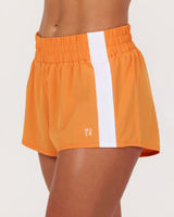 CONTRAST INBUILT RUN SHORTS 2" - AR SUNBURST