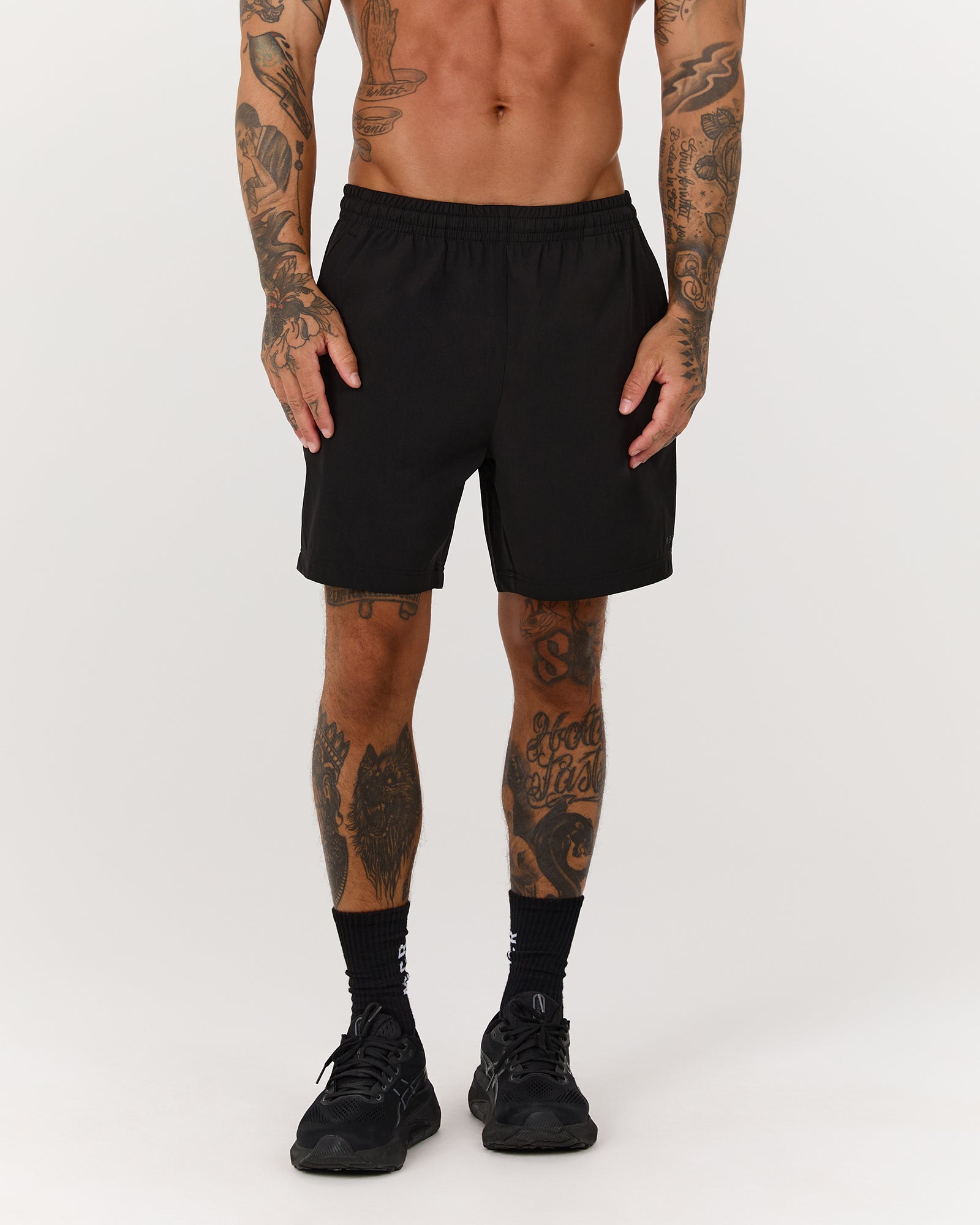 CORE TORO SHORTS 6 5 BLACK MUSCLE REPUBLIC core-toro-shorts-6-5-black-muscle-republic