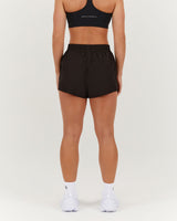 ENDURANCE RUN SHORTS 3" - BLACK