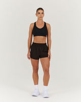 ENDURANCE RUN SHORTS 3" - BLACK