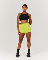 ENDURANCE RUN SHORTS 3" - GLOW