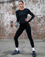 SCULPT POCKET FULL LENGTH LEGGINGS - BLACK