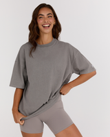ESSENTIALS TEE - FADED DOVE