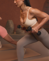 AIRE MICRO SCOOP BRA - VANILLA