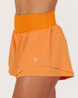 HYBRID INBUILT RUN SHORTS 3" - AR SUNBURST