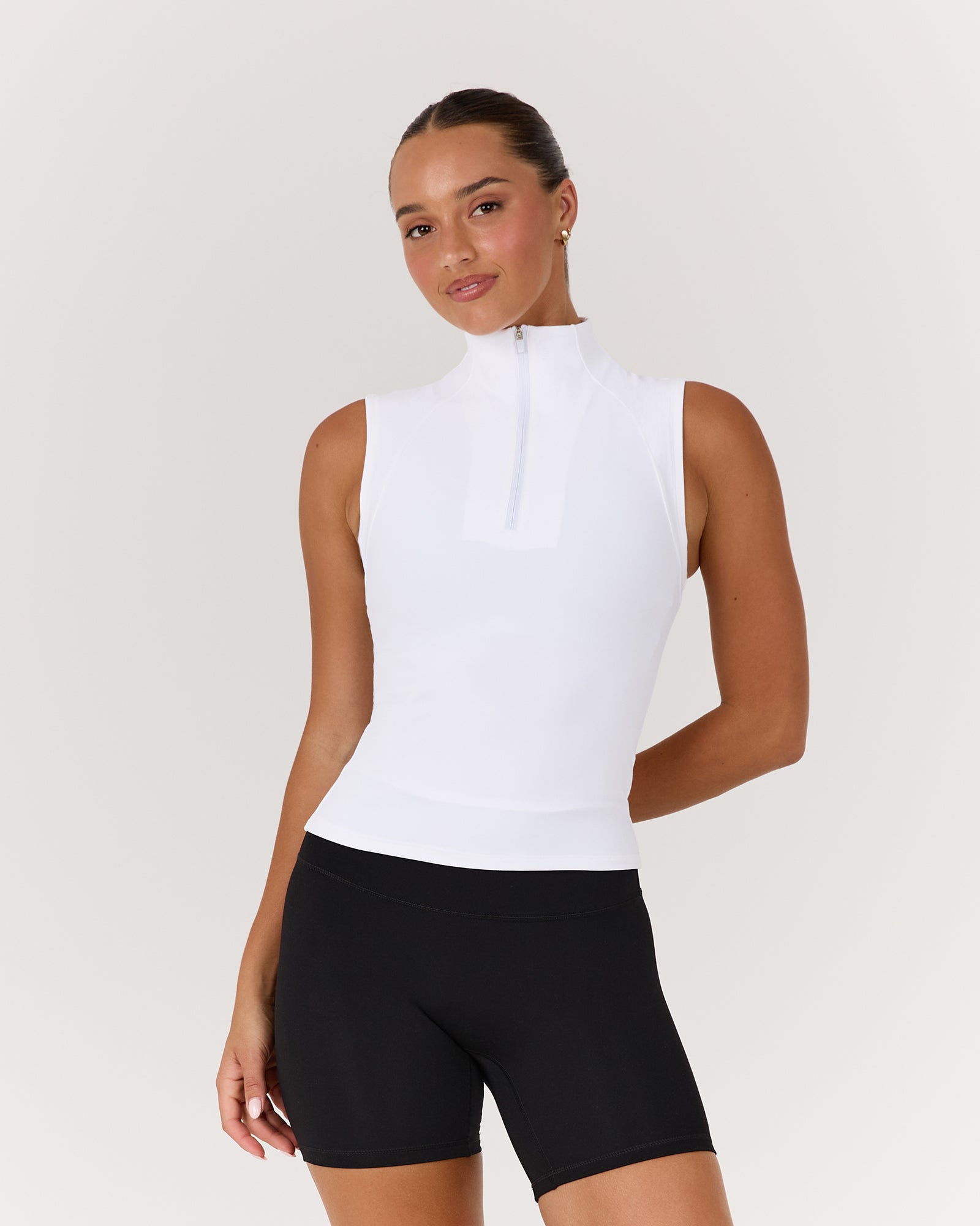 トップス marno Maya tops / White Maya Top - Pearl White – Ellettelle