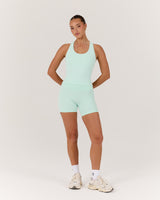 LUXE MIDRIFF TANK - MINT