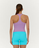 LUXE MIDRIFF TANK - VIOLET