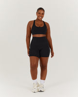 MOTION 360 CROSS BACK BRA - BLACK