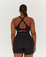MOTION 360 CROSS BACK BRA - BLACK