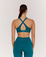 MOTION 360 CROSS BACK BRA - DYNAMIC TEAL