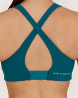 MOTION 360 CROSS BACK BRA - DYNAMIC TEAL