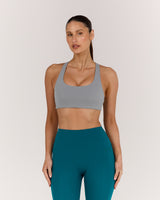 MOTION 360 CROSS BACK BRA - VAPOUR