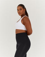 MOTION 360 CROSS BACK BRA - WHITE