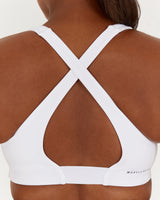 MOTION 360 CROSS BACK BRA - WHITE