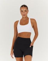 MOTION 360 CROSS BACK BRA - WHITE