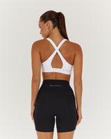 MOTION 360 CROSS BACK BRA - WHITE