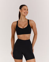 MOTION 360 MOVEMENT SPORTS BRA - BLACK
