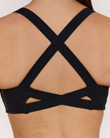MOTION 360 MOVEMENT SPORTS BRA - BLACK