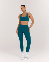 MOTION 360 POCKET FULL LENGTH LEGGINGS - DYNAMIC TEAL