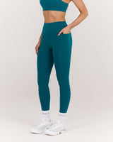 MOTION 360 POCKET FULL LENGTH LEGGINGS - DYNAMIC TEAL