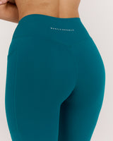 MOTION 360 POCKET FULL LENGTH LEGGINGS - DYNAMIC TEAL