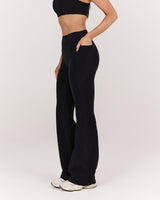 MOTION 360 POCKET TALL FLARES - BLACK