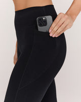 MOTION 360 POCKET TALL FLARES - BLACK