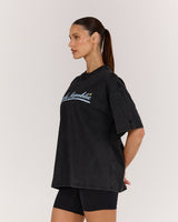 ESSENTIALS TEE - FADED BLACK MOVE WITH HEART