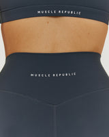 LUXE 7/8 LEGGINGS - ALLOY