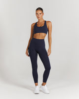 LUXE 7/8 LEGGINGS - DEEP NAVY