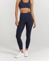 LUXE 7/8 LEGGINGS - DEEP NAVY