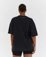 ESSENTIALS TEE - FADED BLACK