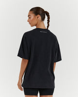 ESSENTIALS TEE - FADED BLACK