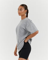 ESSENTIALS TEE - FADED GREY