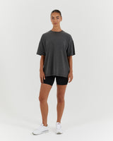 ESSENTIALS TEE - FADED ONYX