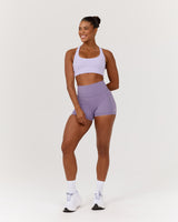 SCULPT CROSS BACK BRA - LILAC HAZE