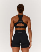 SCULPT POCKET BRA - BLACK