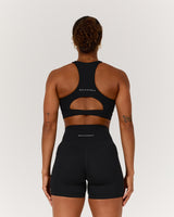 SCULPT POCKET BRA - BLACK