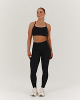 SCULPT POCKET FULL LENGTH LEGGINGS - BLACK